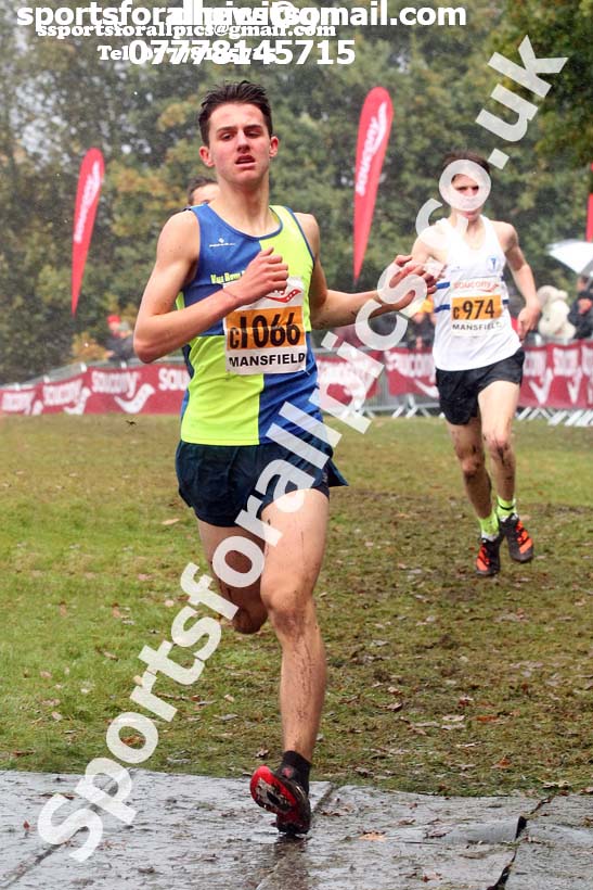 Boys under-15s, National Cross Country Relay Champs., Berry Hill Park, Mansfield.  Photo: David T. Hewitson/Sports for All Pics